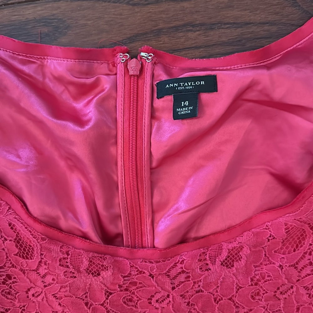 Anne Taylor Pink Dress - Picture 2 of 2